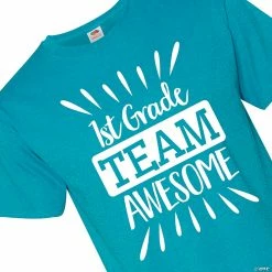 Promo 🤩 1st Grade Team Awesome Adult's T-Shirt 🧨