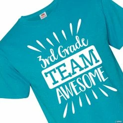 Deals 🔥 3rd Grade Team Awesome T-Shirt 💯
