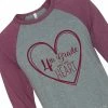 Coupon 😉 4th Grade Has My Heart Adult's ⚾ Baseball T-Shirt 👍 -OTC Shop 4 sup th sup grade has my heart adults baseball t shirt13941652