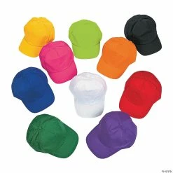 Discount ❤️ Bulk Bright ⚾ Baseball Cap Assortment - 50 Pc. ✨