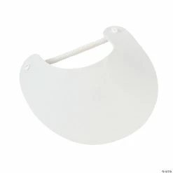 Coupon 🎁 Bulk DIY White Coil Visors - 48 Pc. 💯