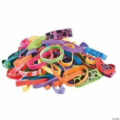 Deals 🔔 Classroom Rubber Bracelet Assortment - 144 Pc. 👏