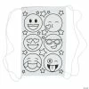 Top 10 🛒 Color Your Own Medium Emoji Canvas Drawstring Bags - 12 Pc. ⌛ -OTC Shop color your own medium emoji canvas drawstring bags 12 pc 13770436