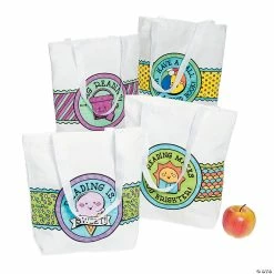 OTC Shop -OTC Shop color your own summer reading large tote bags 12 pc 13794760 a01