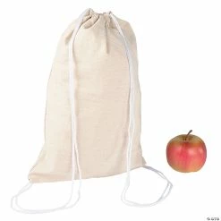 Best deal ⌛ DIY Medium Canvas Drawstring Bags - 48 Pc. 🔥