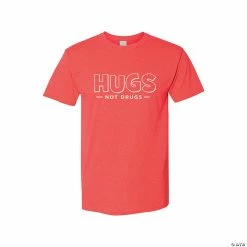 Buy 🎉 Hugs Not Drugs Adult’s T-Shirt 💯