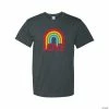 Cheap ⌛ Love Rainbow Adult’s T-Shirt ✔️ -OTC Shop love rainbow adult s t shirt13978252