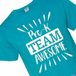 Best deal 🔥 Pre-K Team Awesome Adult's T-Shirt ✔️