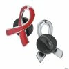 Coupon 🤩 Awareness Ribbon Pins - 12 Pc. 🔥 -OTC Shop red awareness ribbon pins 12 pc 24 2450