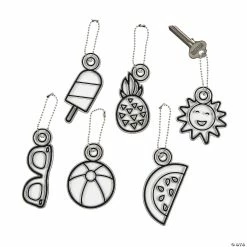 Outlet 🔥 Summer Suncatcher Keychains - 24 Pc. ✨