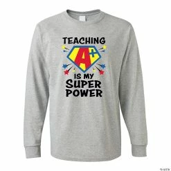 Wholesale 🌟 Teaching Is My Superpower Adult’s T-Shirt 🔥