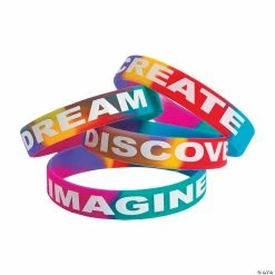 Cheap 🔔 Watercolor Bracelets - 24 Pc. ❤️